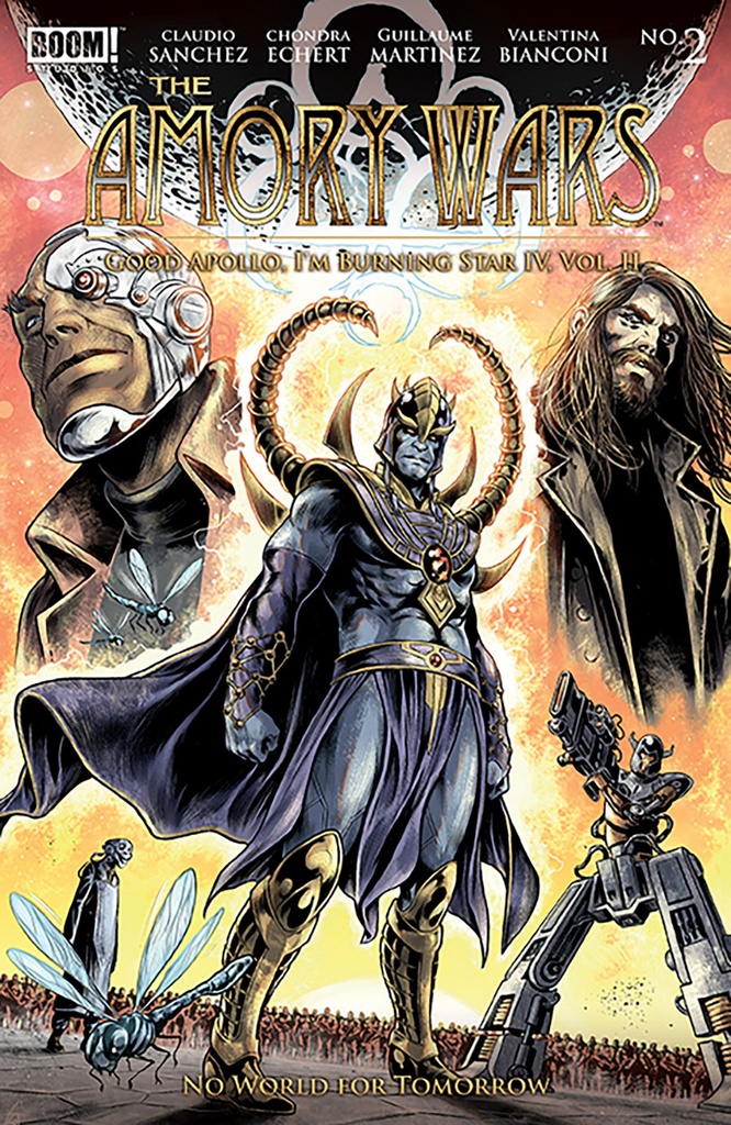 The Amory Wars: No World For Tomorrow #2 of 12 (Cover A Gianluca Gugliotta)