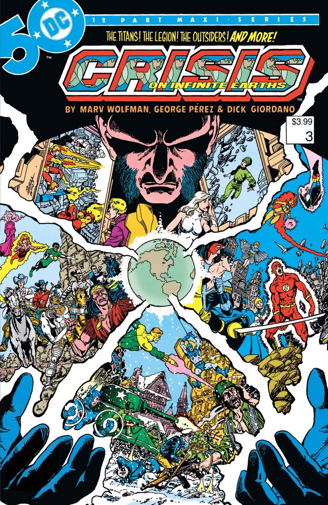 Crisis On Infinite Earths #3 (Facsimile Edition Cover A George Perez)
