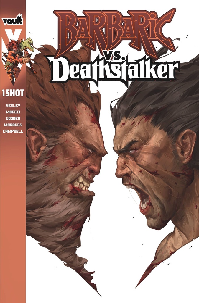 Barbaric vs. Deathstalker #1 (Cover C John Patrick Ganas Premium Variant)