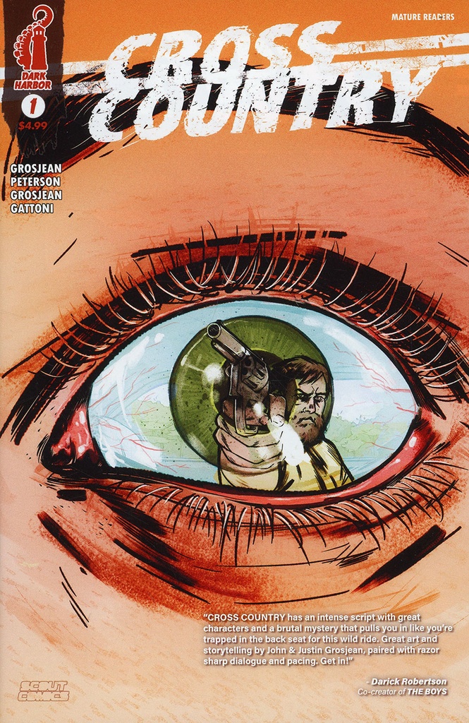 Cross Country #1 (Cover B Justin Grosjean)