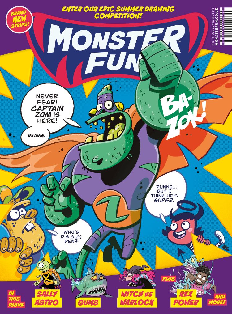 Monster Fun Superheroes July 2024 #1