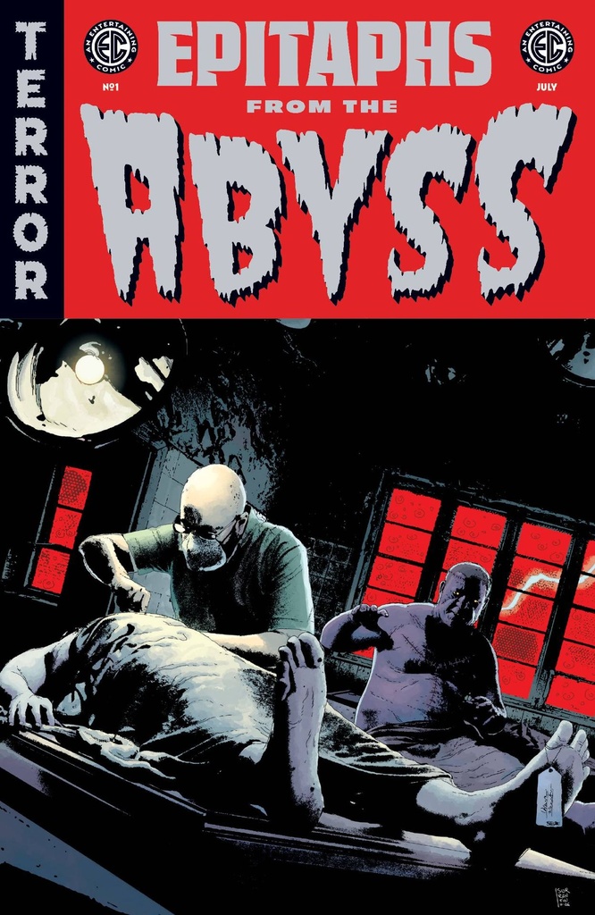 Epitaphs from the Abyss #1 of 12 (Cover D Andrea Sorrentino Silver Foil Variant)