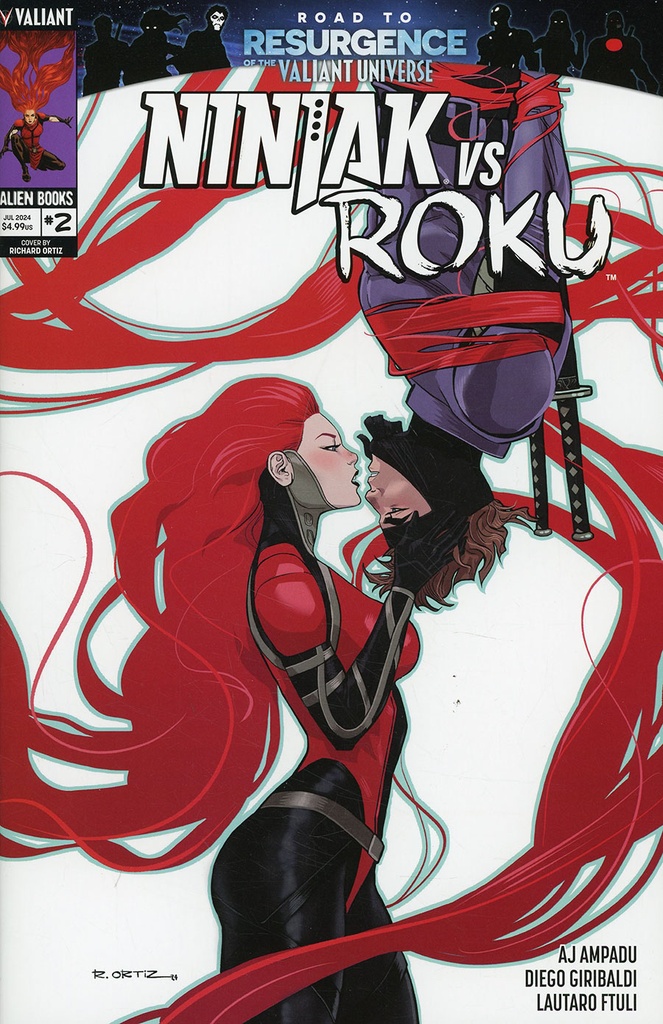 Ninjak vs. Roku #2 of 4 (Cover B Richard Ortiz)