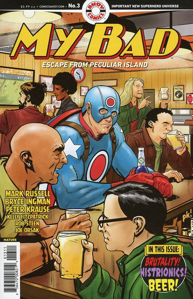 My Bad: Escape from Peculiar Island #3 (Cover A Peter Krause)