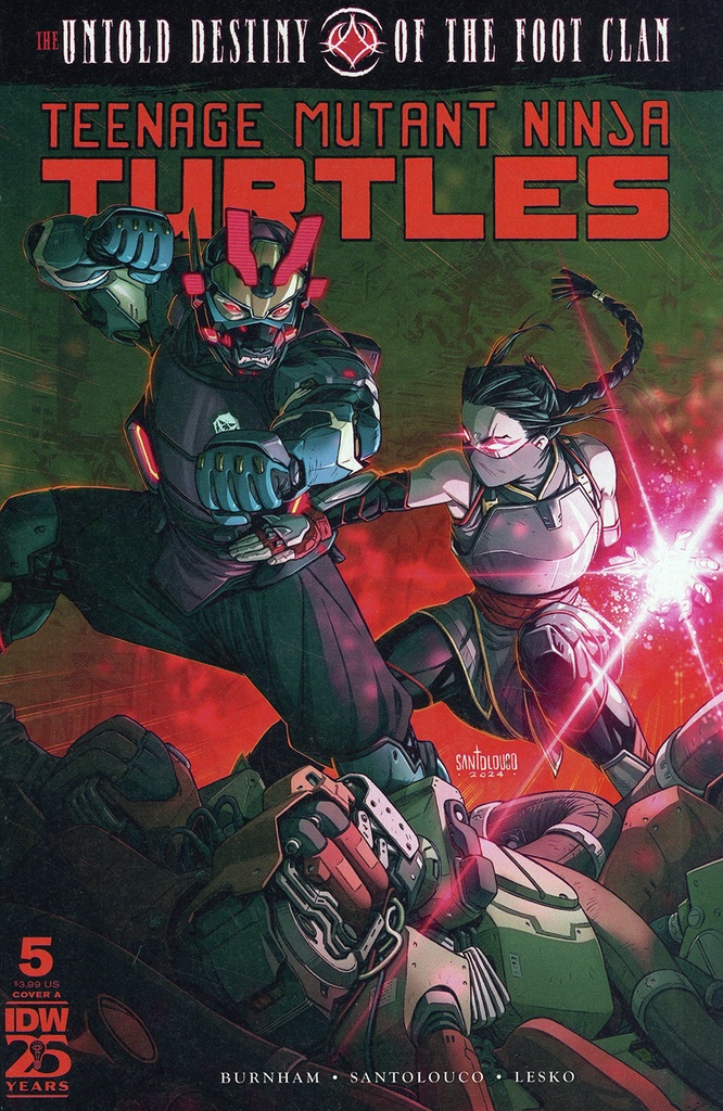 Teenage Mutant Ninja Turtles: Untold Destiny of the Foot Clan #5 (Cover A Mateus Santolouco)