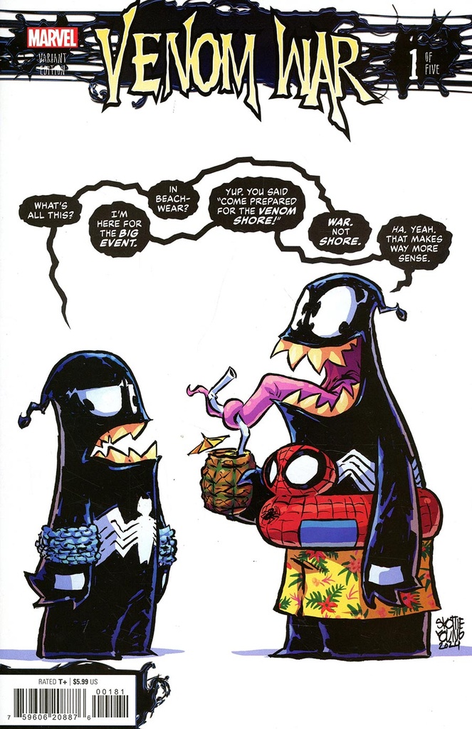 Venom War #1 (Skottie Young Variant)