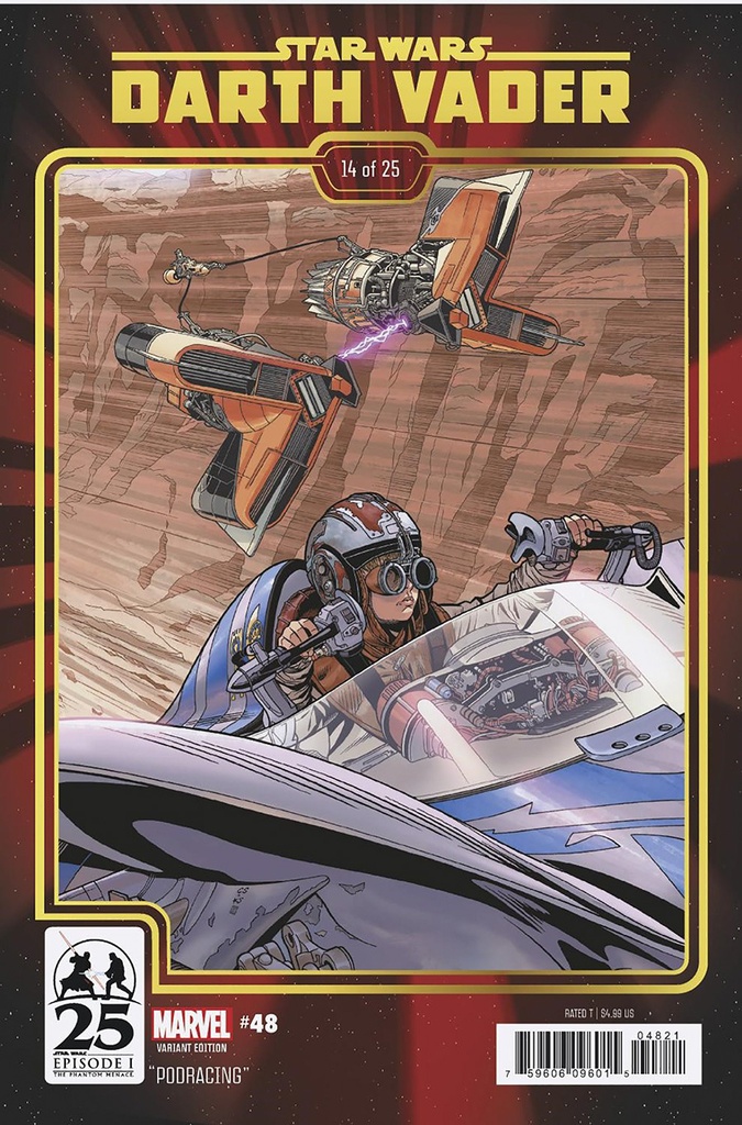 Star Wars: Darth Vader #48 (Chris Sprouse The Phantom Menace 25th Anniversary Variant)