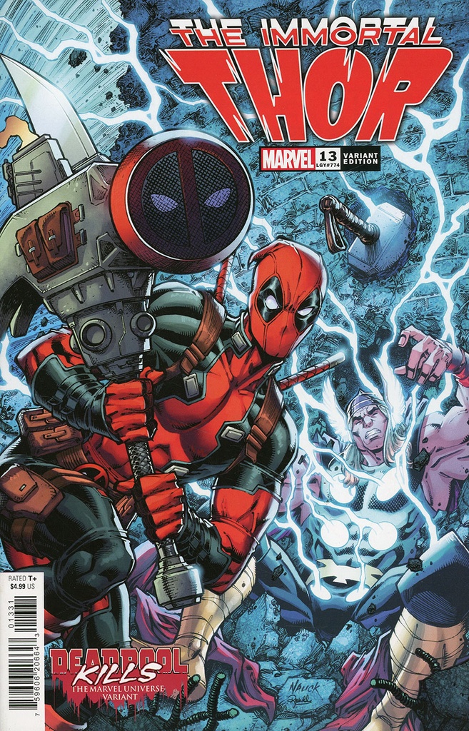 Immortal Thor #13 (Todd Nauck Deadpool Kills The Marvel Universe Variant)