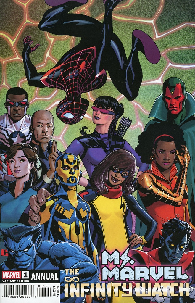 Ms. Marvel Annual #1 (Mike McKone Infinity Watch Variant)
