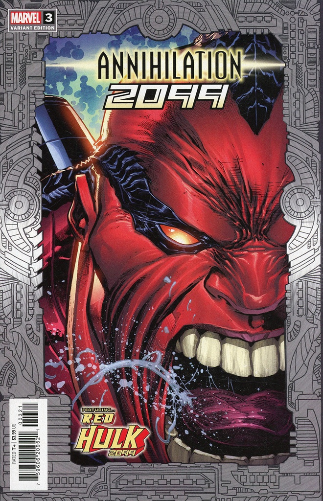 Annihilation 2099 #3 (Ken Lashley 2099 Frame Variant)
