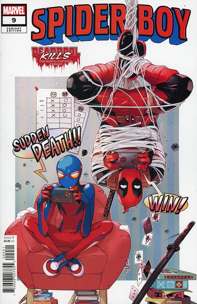 Spider-Boy #9 (Nao Fuji Deadpool Kills The Marvel Universe Variant)