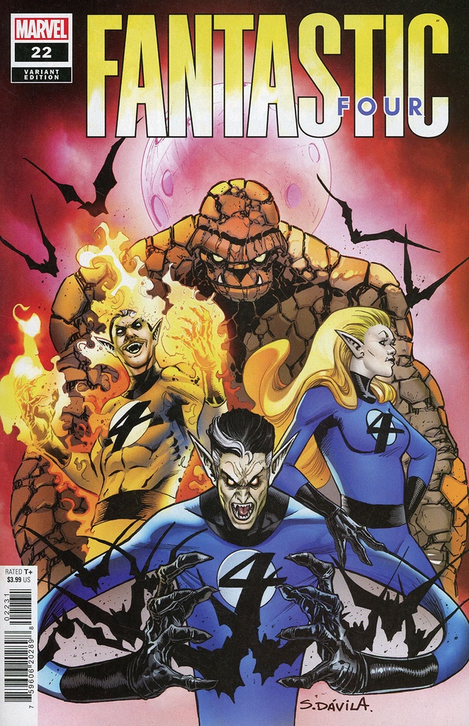Fantastic Four #22 (Sergio Davila Variant)