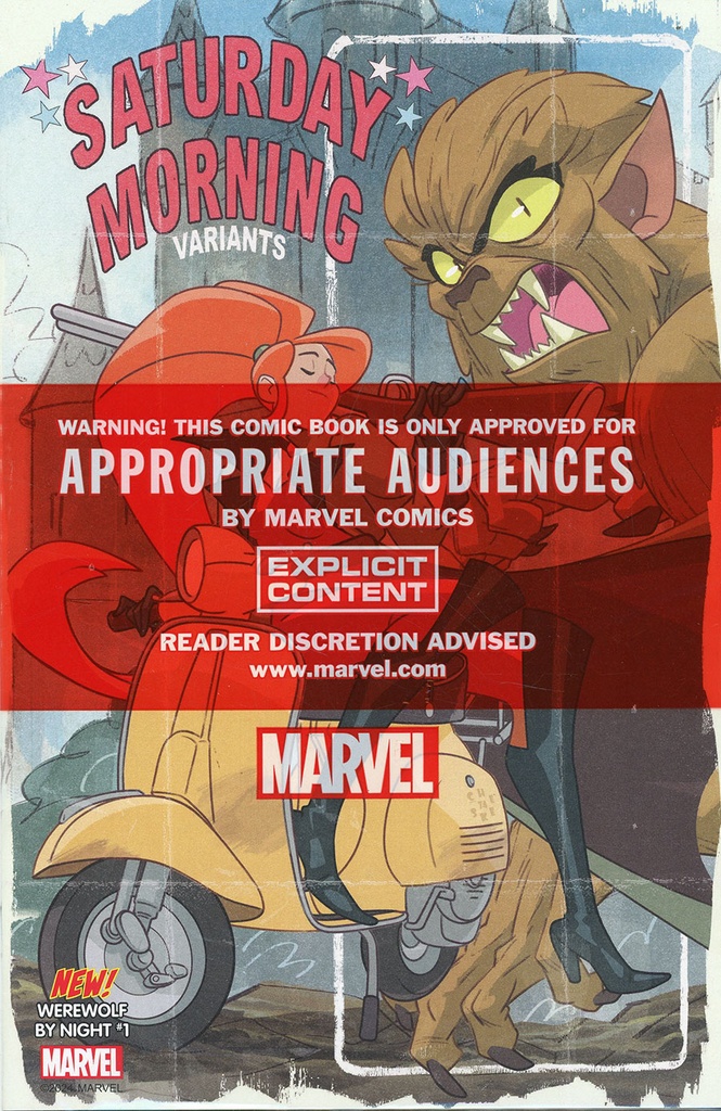Werewolf by Night: Red Band #1 (Sean Galloway Saturday Morning Variant)