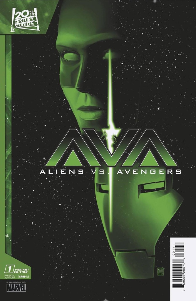 Aliens vs. Avengers #1 of 4 (John Tyler Christopher Homage Variant)