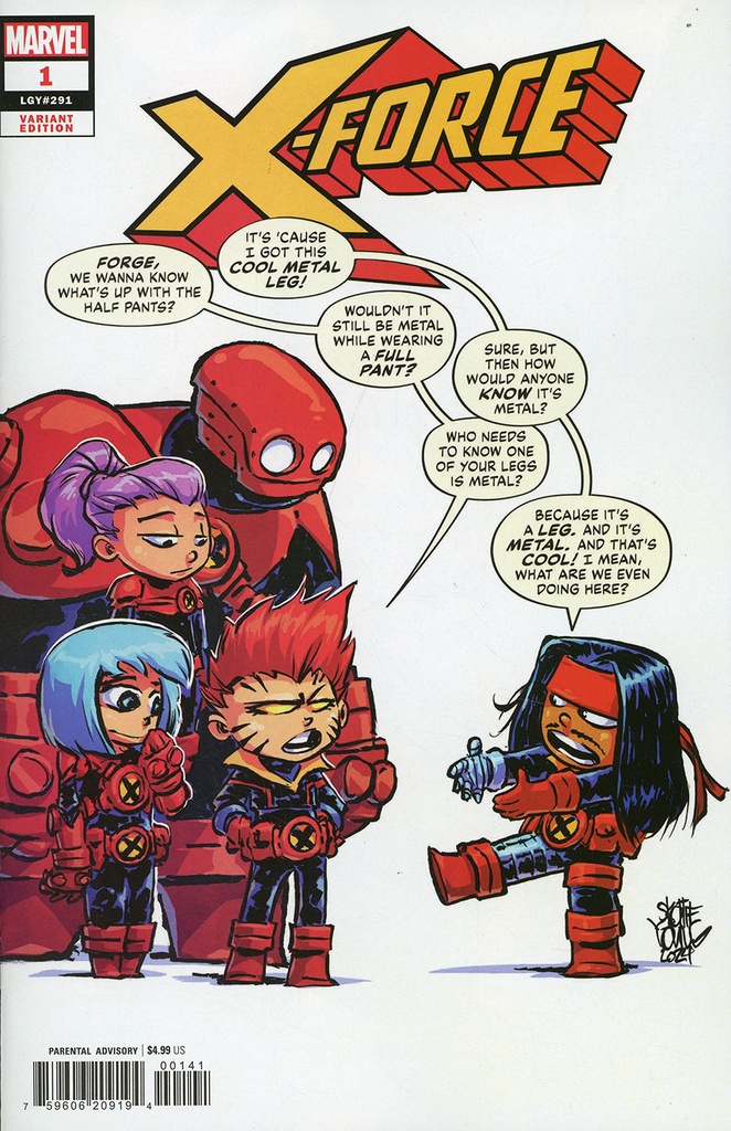 X-Force #1 (Skottie Young Variant)