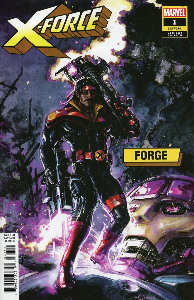 X-Force #1 (Clayton Crain Forge Variant)