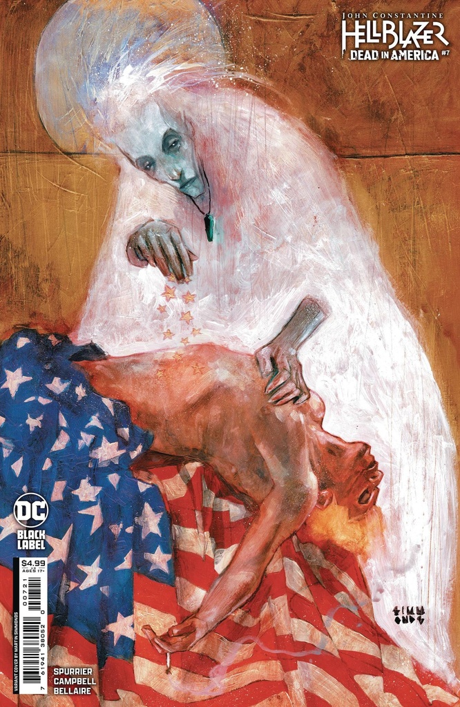 John Constantine, Hellblazer: Dead in America #7 of 8 (Cover B Martin Simmonds)