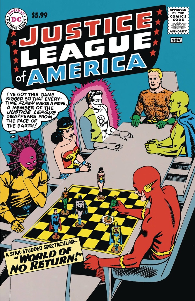 Justice League of America #1 (Facsimile Edition Cover B Murphy Anderson Foil Variant)