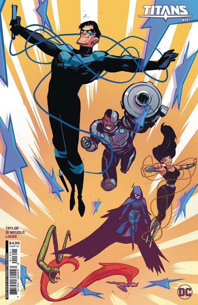 Titans #13 (Cover C Riley Rossmo Card Stock Variant)