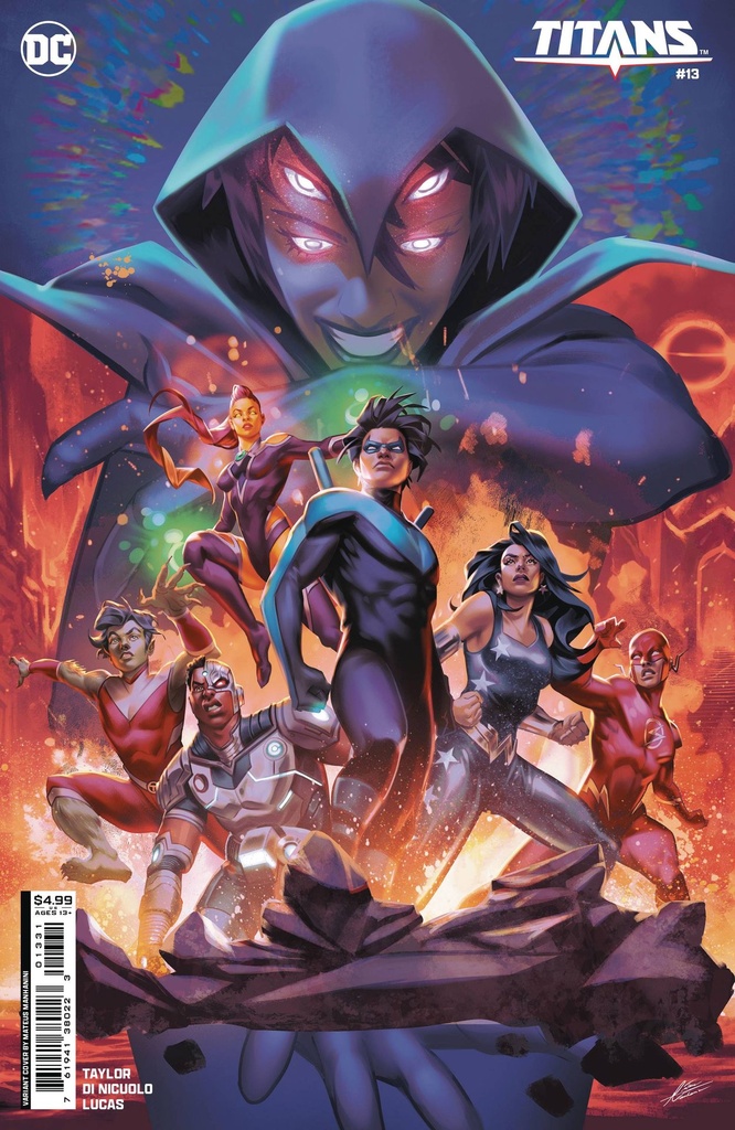 Titans #13 (Cover B Mateus Manhanini Card Stock Variant)