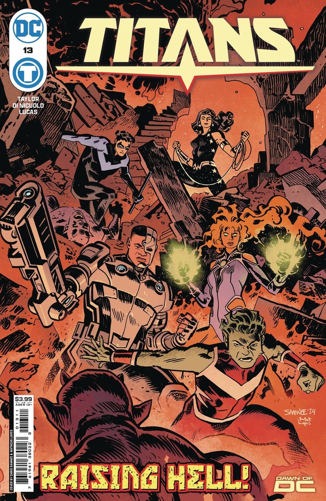 Titans #13 (Cover A Chris Samnee)