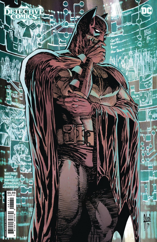 Detective Comics #1087 (Cover C Guillem March Card Stock Variant)