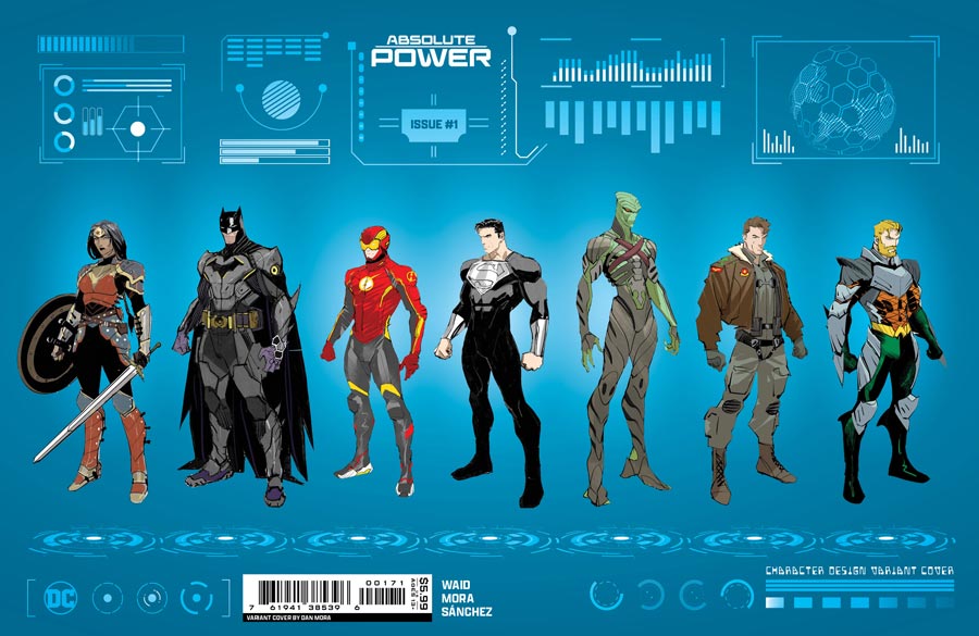 Absolute Power #1 of 4 (Cover G Variant Resistance Card Stock Cover)