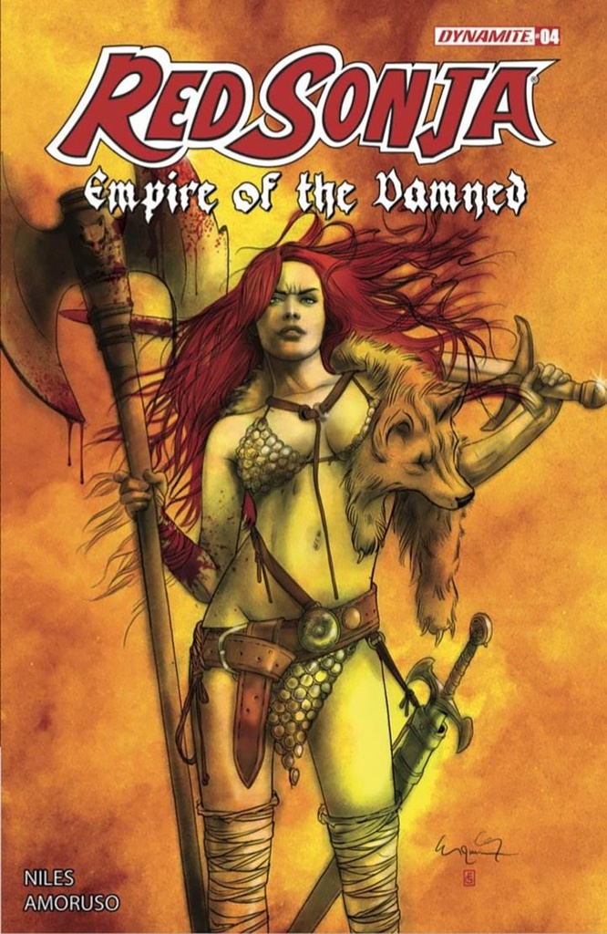 Red Sonja: Empire of the Damned #4 (Cover C Celina)