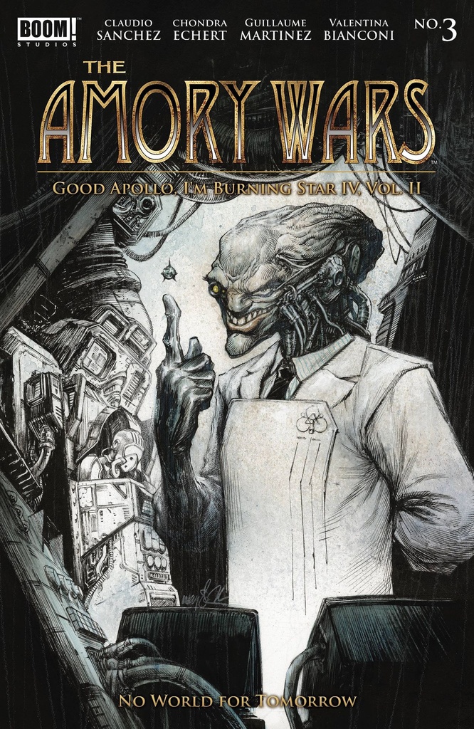 The Amory Wars: No World For Tomorrow #3 of 12 (Cover B Jonathan Wayshak)