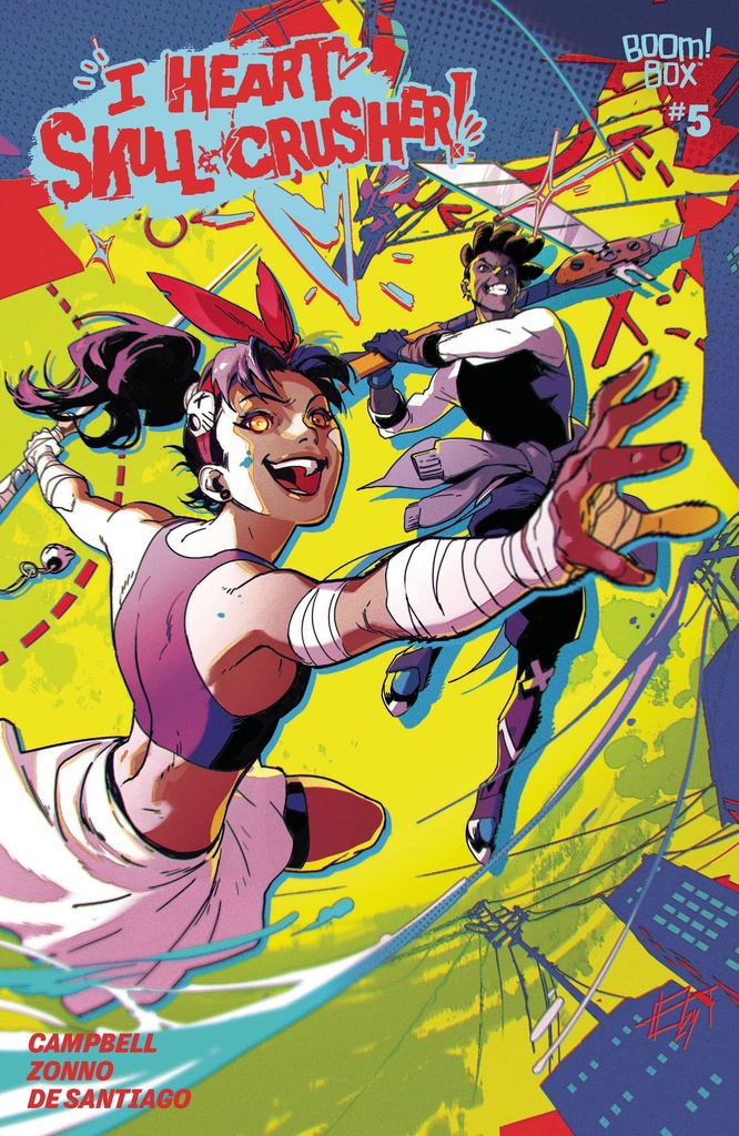 I Heart Skull-Crusher #5 (Cover B Toni Infante)