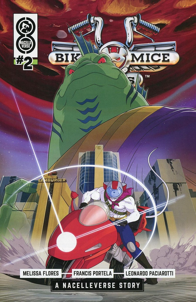 Biker Mice From Mars #2 (Cover B Patrick Spaziante)