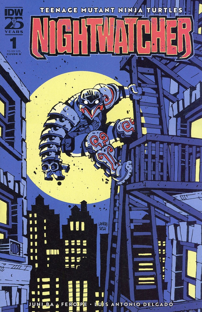 Teenage Mutant Ninja Turtles: Nightwatcher #1 (Cover B Jon Lankry)