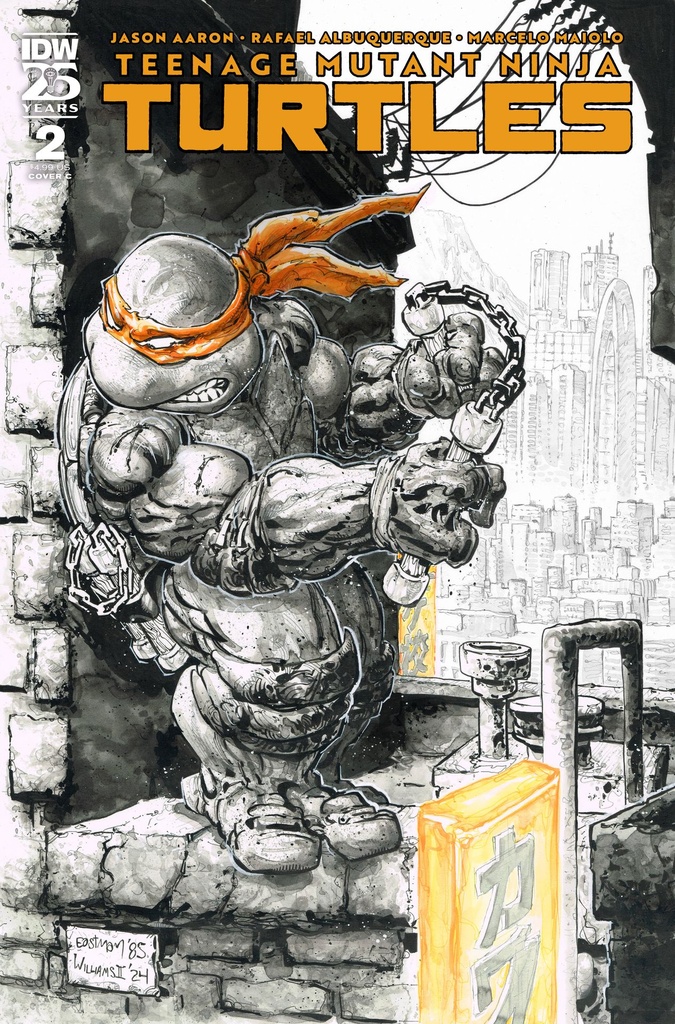 Teenage Mutant Ninja Turtles #2 (Cover C Kevin Eastman)