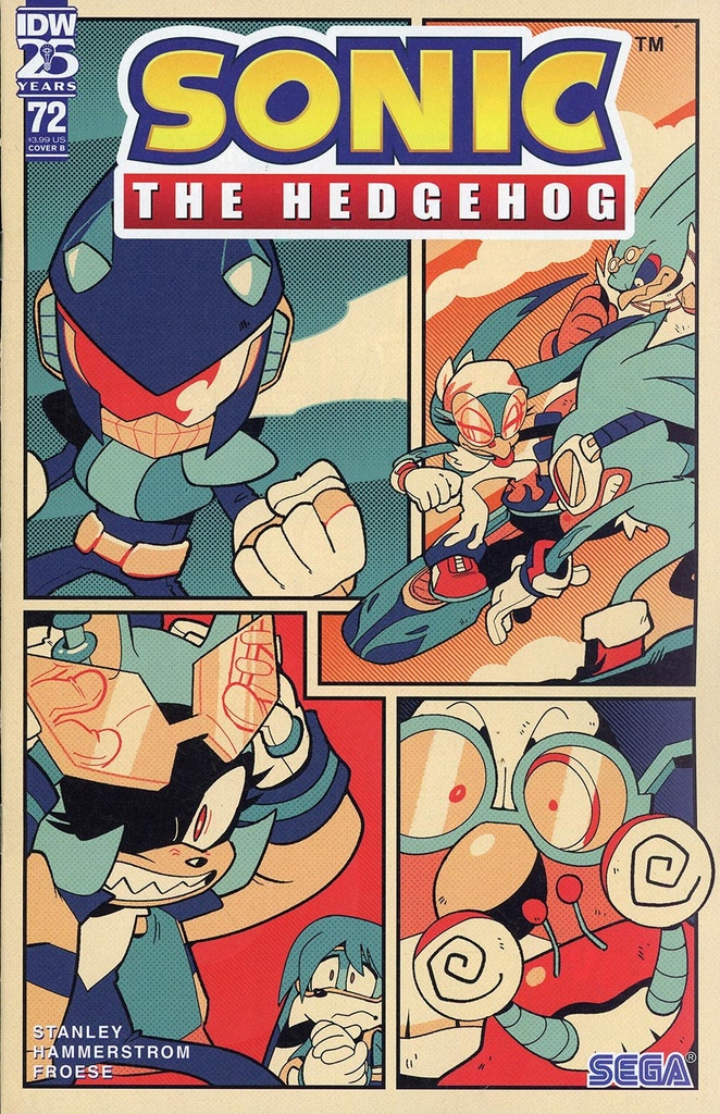 Sonic the Hedgehog #72 (Cover B Thomas Rothlisberger)