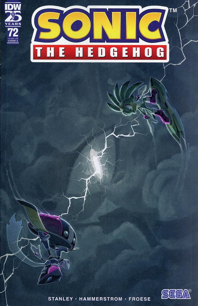 Sonic the Hedgehog #72 (Cover A Natalie Haines)