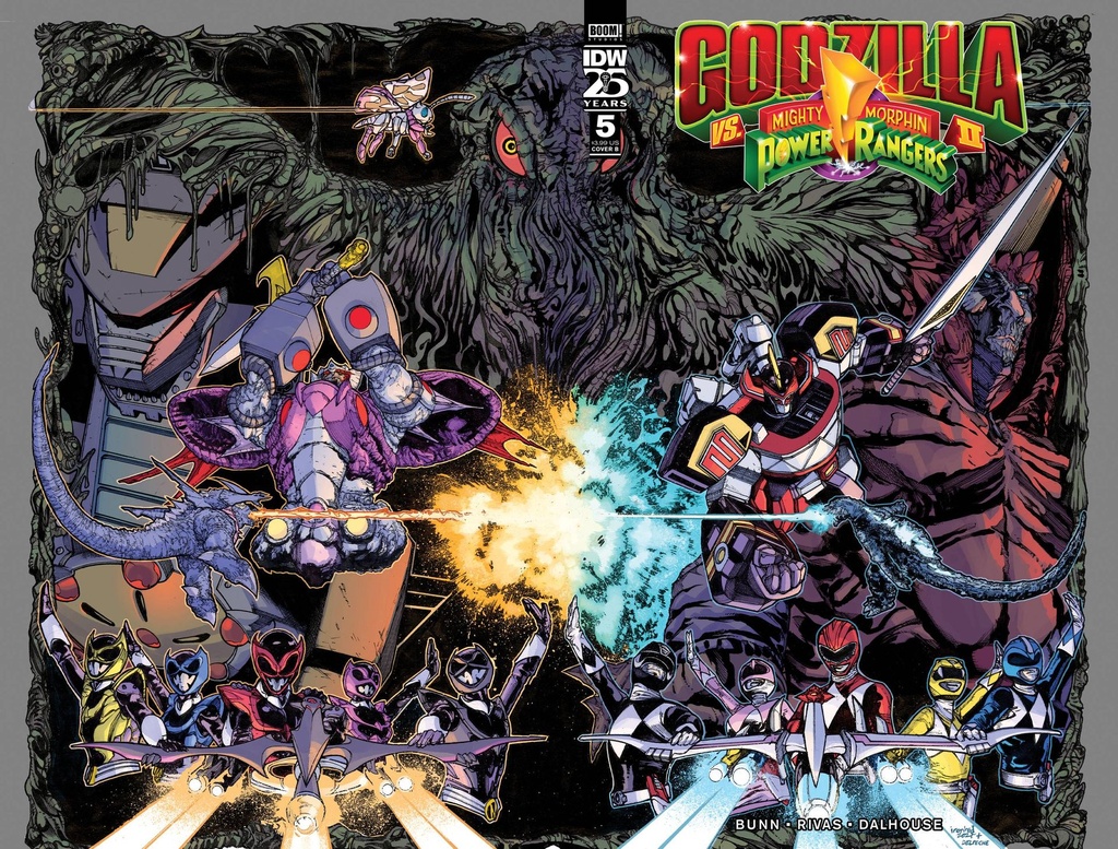 Godzilla vs. The Mighty Morphin Power Rangers II #5 (Cover B Alex Sanchez)