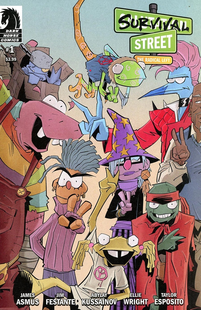 Survival Street: The Radical Left #1 (Cover A Abylay Kussainov)