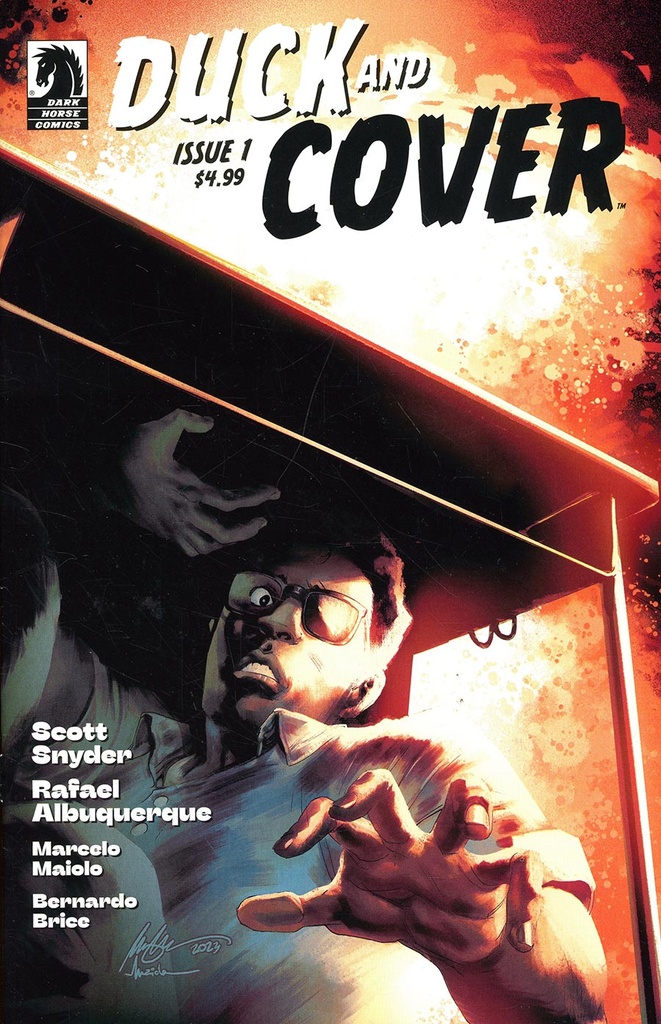 Duck and Cover #1 (Cover C Rafael Albuquerque Foil Variant)
