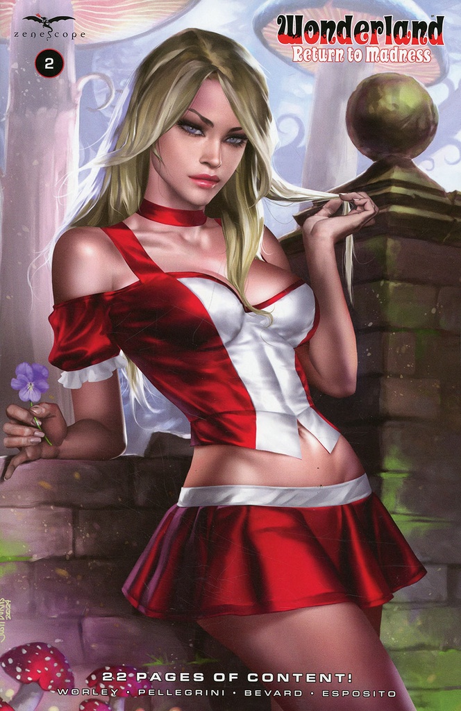 Wonderland: Return to Madness #2 of 3 (Cover C Josh Burns)