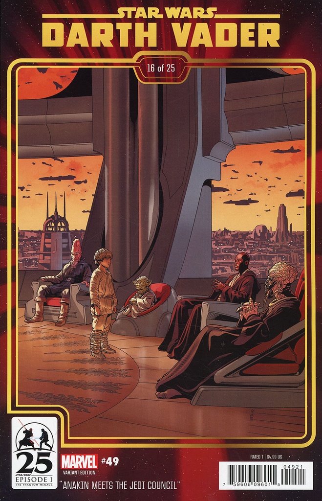 Star Wars: Darth Vader #49 (Chris Sprouse The Phantom Menace 25th Anniversary Variant)