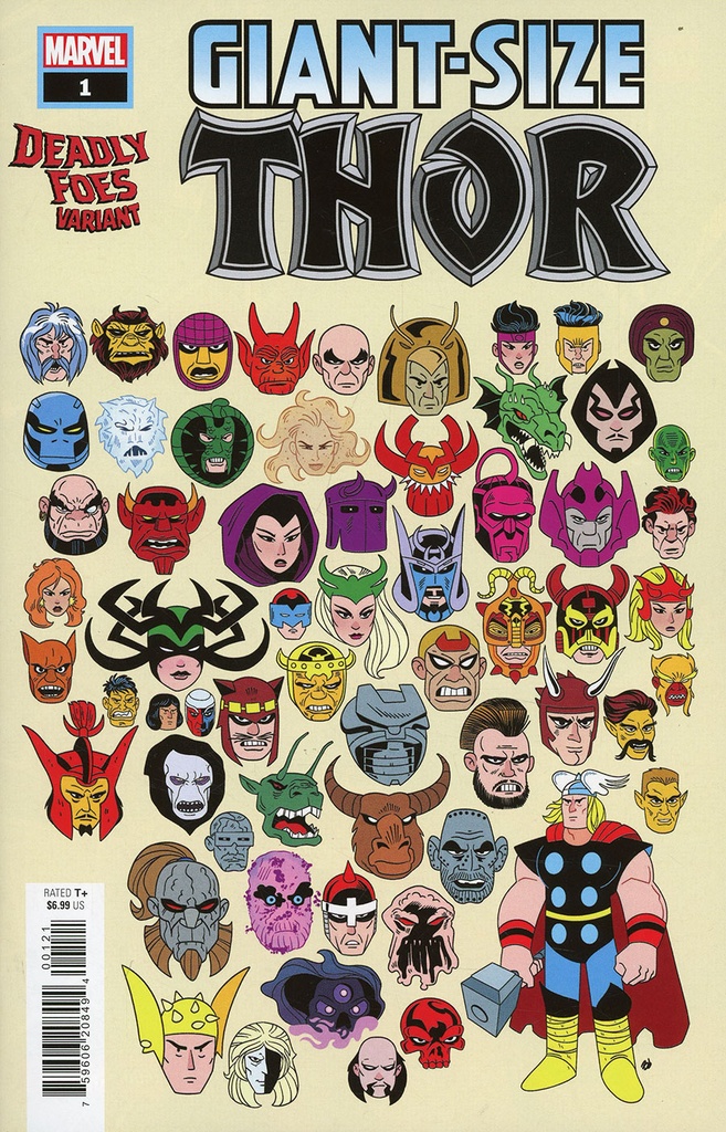Giant-Size Thor #1 (Dave Bardin Deadly Foes Variant)