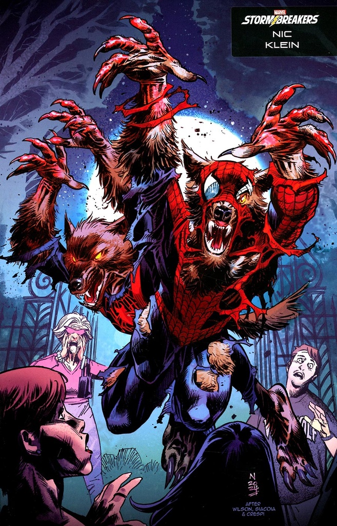Spectacular Spider-Men #6 (Nic Klein Stormbreakers Variant)