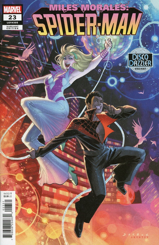 Miles Morales: Spider-Man #23 (Karen Darboe Disco Dazzler Variant)
