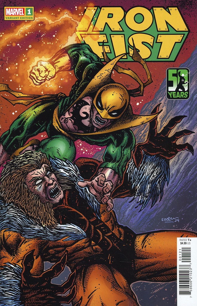 Iron Fist 50th Anniversary Special #1 (Kevin Eastman Variant)