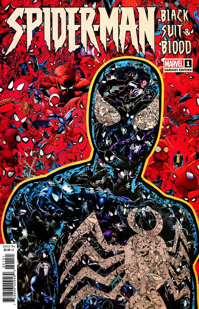 Spider-Man: Black Suit & Blood #1 of 4 (Mr Garcin Variant)