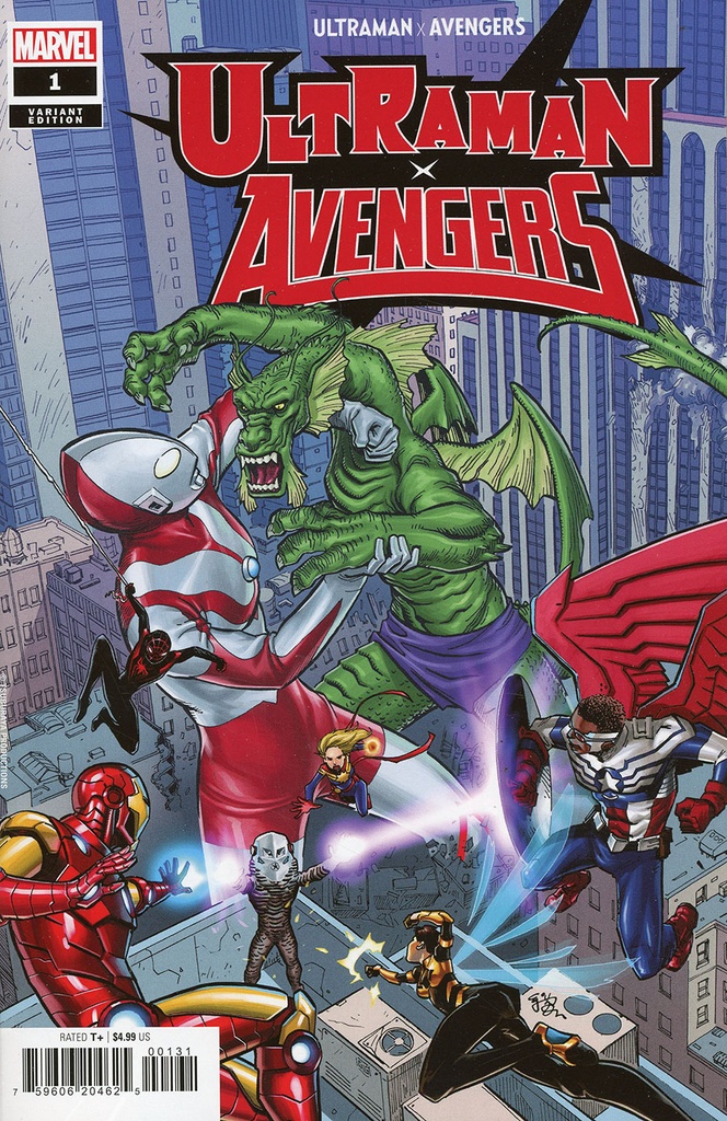 Ultraman X the Avengers #1 of 4 (EJ Su Variant)