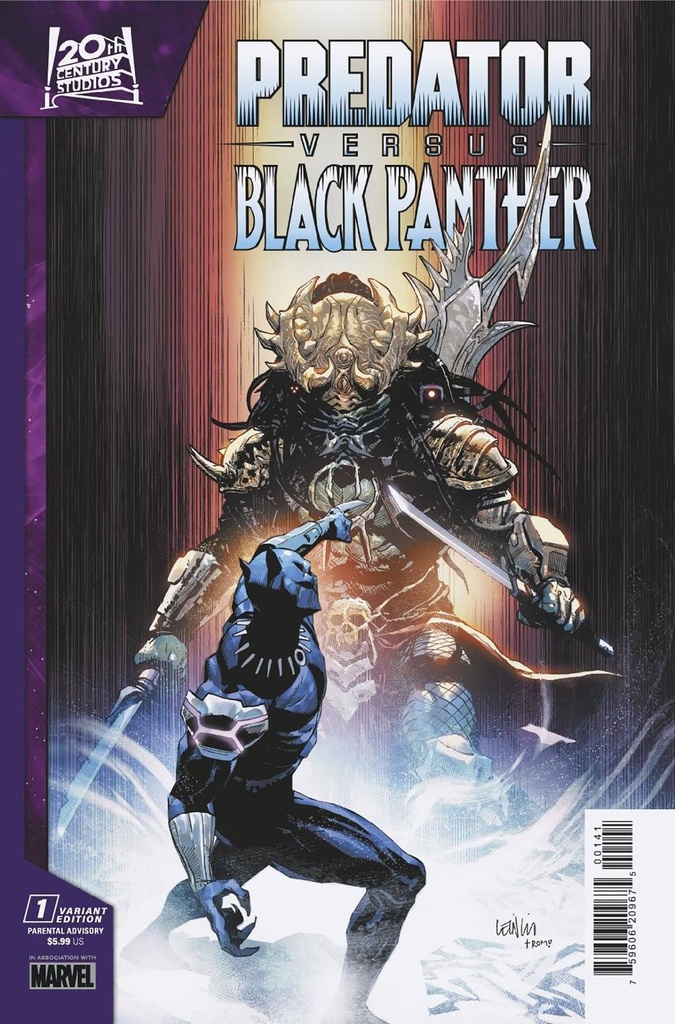 Predator vs. Black Panther #1 of 4 (Leinil Francis Yu Variant)
