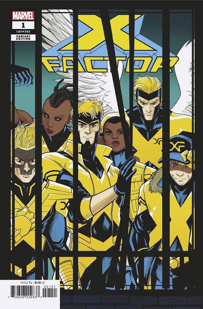 X-Factor #1 (Luciano Vecchio Windowshades Variant)