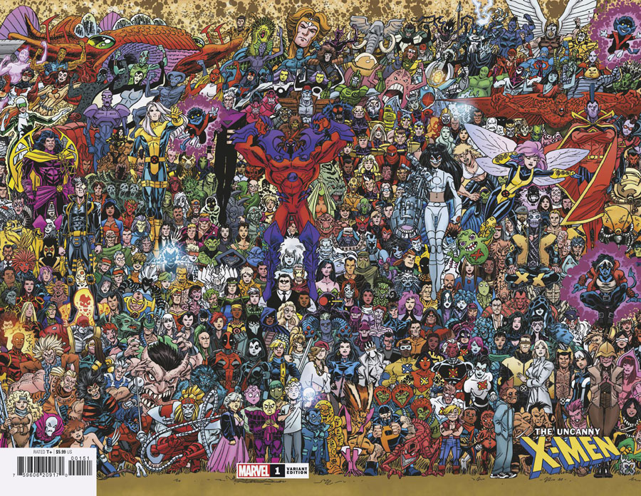 Uncanny X-Men #1 (Scott Koblish Wraparound Connecting Variant)