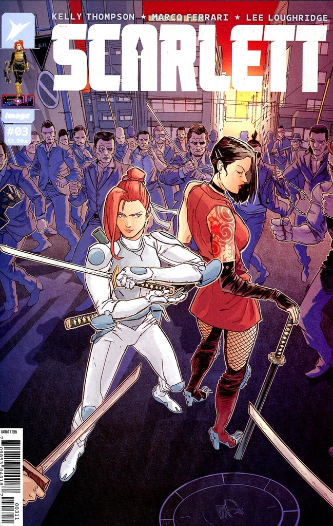 Scarlett #3 of 5 (Cover A Marco Ferrari & Lee Loughridge)